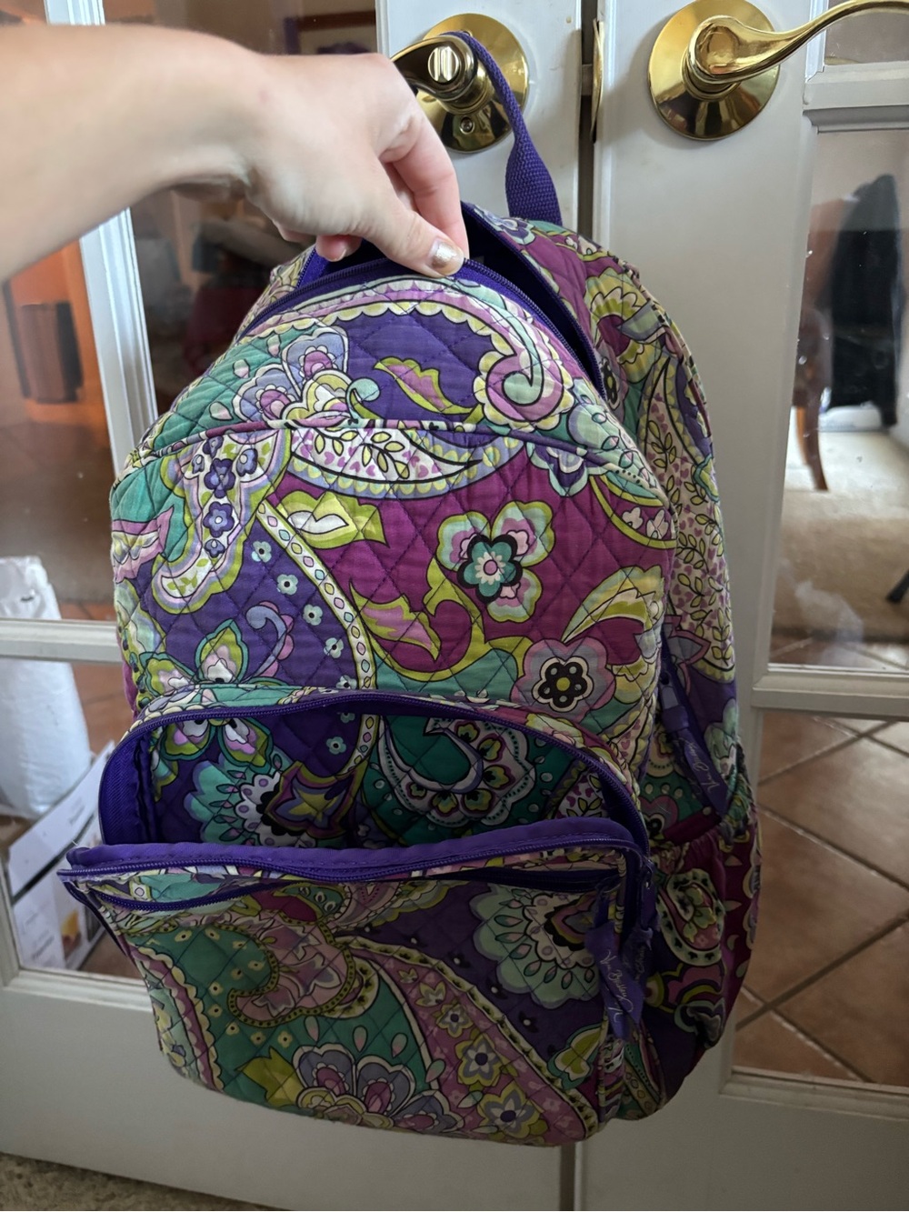 Vera Bradley Backpack set (used)